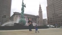 Rocking the statue